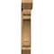 Ekena Millwork Olympic Slat Rough Sawn Bracket w/ Offset Brace, Western Red Cedar, 8"W x 34"D x 42"H BKT0806X34X42OLY06RWR - alternate 3